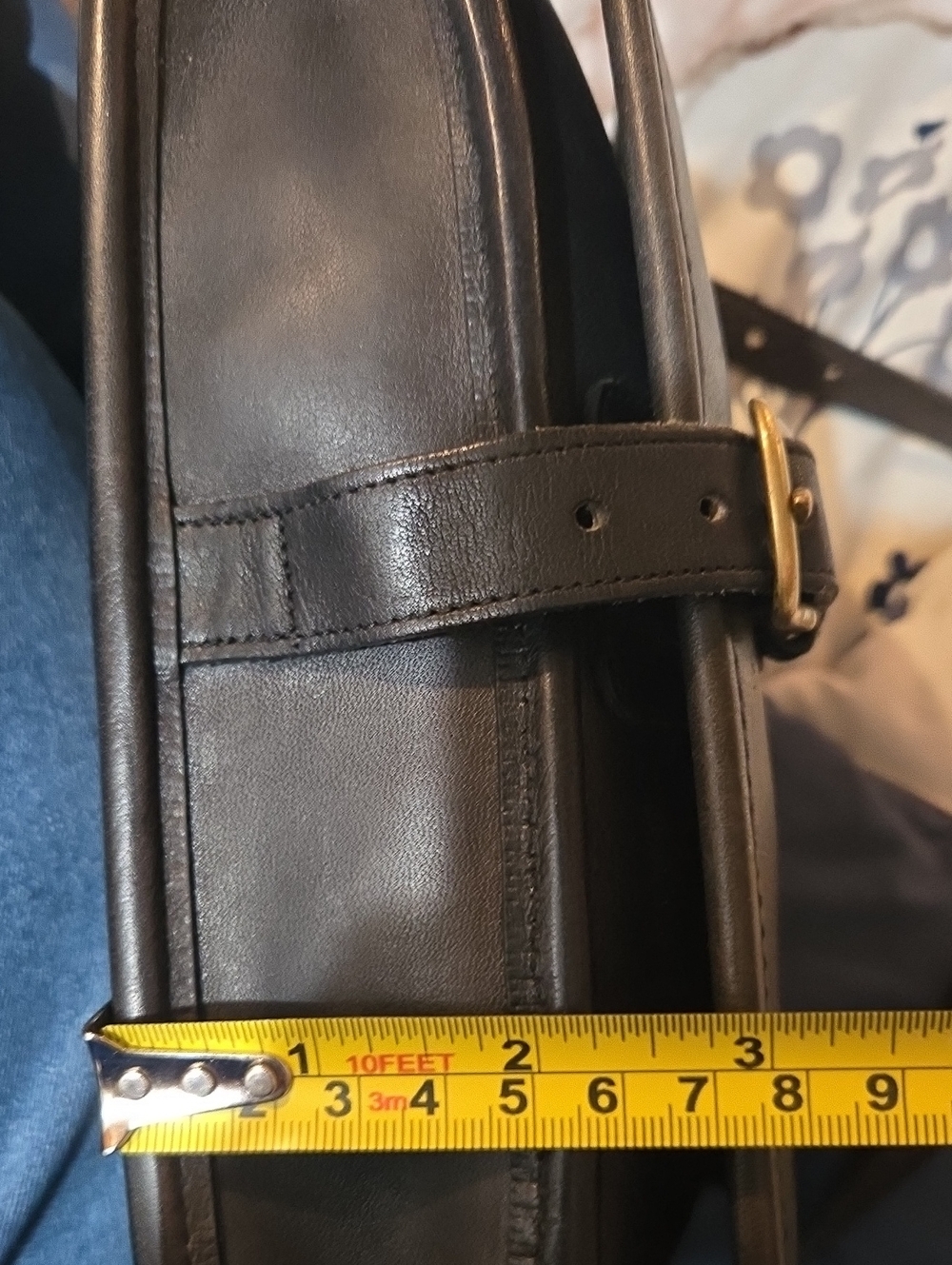 Coach Saddle Bag Black Vintage - Picture 11 of 11